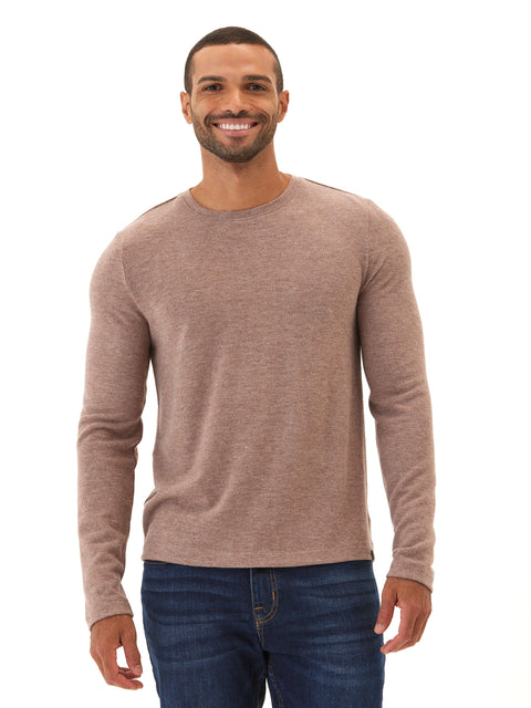 Gill Sweater Knit Long Sleeve Tee