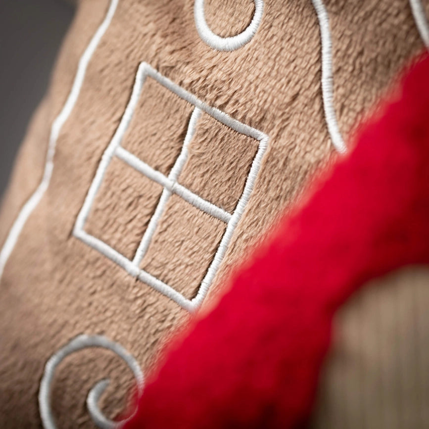 Gingerbread House Pillows-Pillow-Sullivans Home Decor-10.5"L x3.75"W x14"-Urbanheer