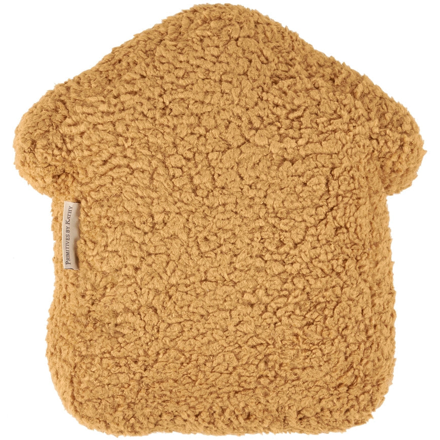 Gingerbread House Shaped Pillow-Pillow-Primitives by Kathy-3 x 12 x 13 in (7.6 x 30.5 x 33 cm)-Urbanheer