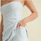 Gingham Print Sweetheart Dress Blue Gingham-Dress-KIMBERLY C-S-Blue Gingham-Urbanheer