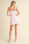 Gingham Print Sweetheart Dress Pink Gingham-Dress-KIMBERLY C-S-Pink Gingham-Urbanheer