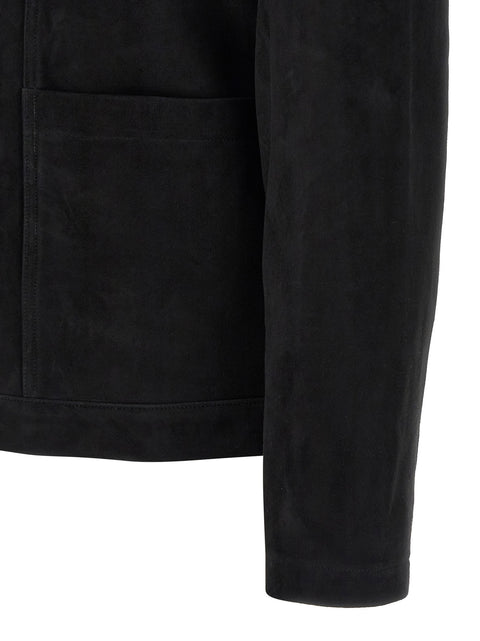 Giorgio Brato Fiore Suede Jacket
