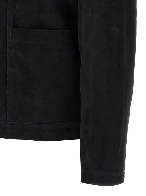 Giorgio Brato Fiore Suede Jacket