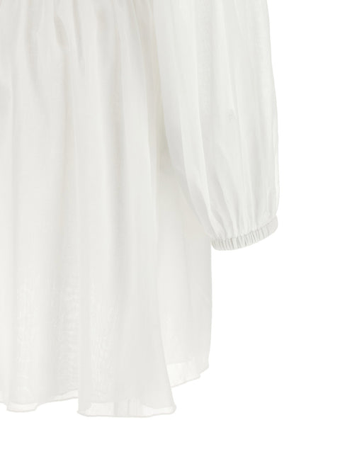 Giovanni Bedin Cotton Muslin Dress