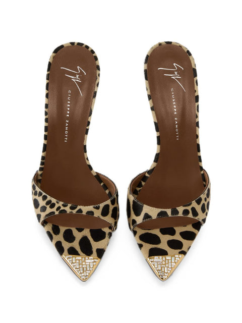 Giuseppe Zanotti Sandals LEOPARD PRINT