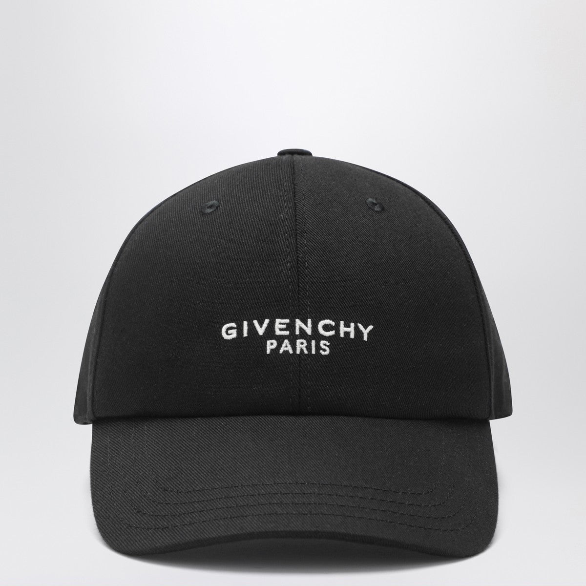 Givenchy Black baseball cap with logo