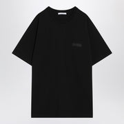 Givenchy Black cotton T-shirt with logo patch