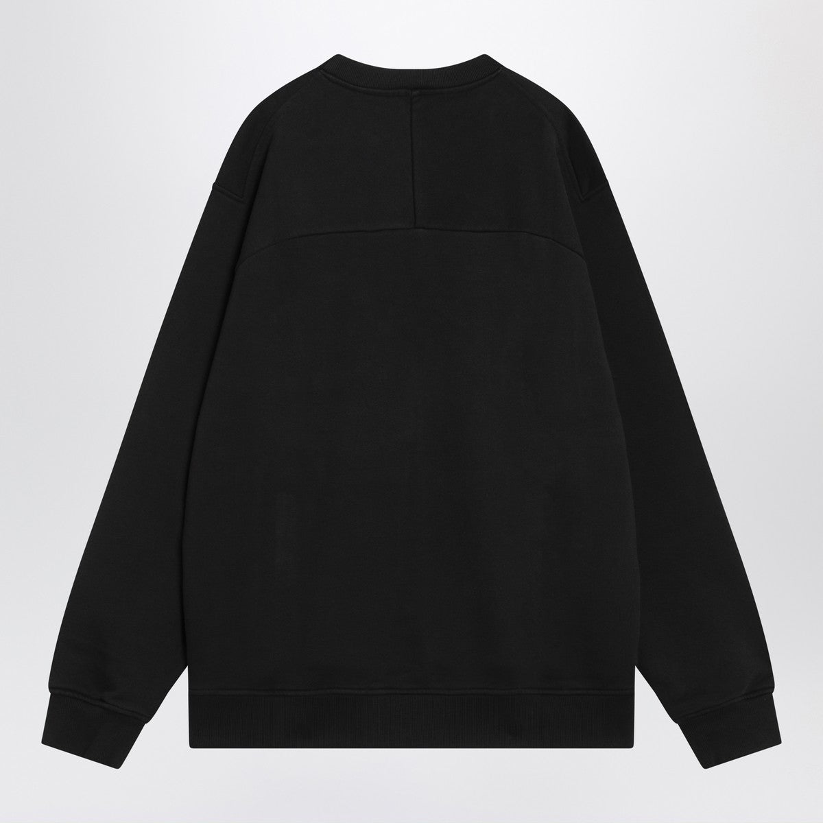 Givenchy Black crew neck cotton sweatshirt