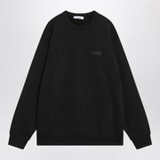 Givenchy Black crew neck cotton sweatshirt