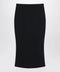 Givenchy Black midi skirt with pleats on the back