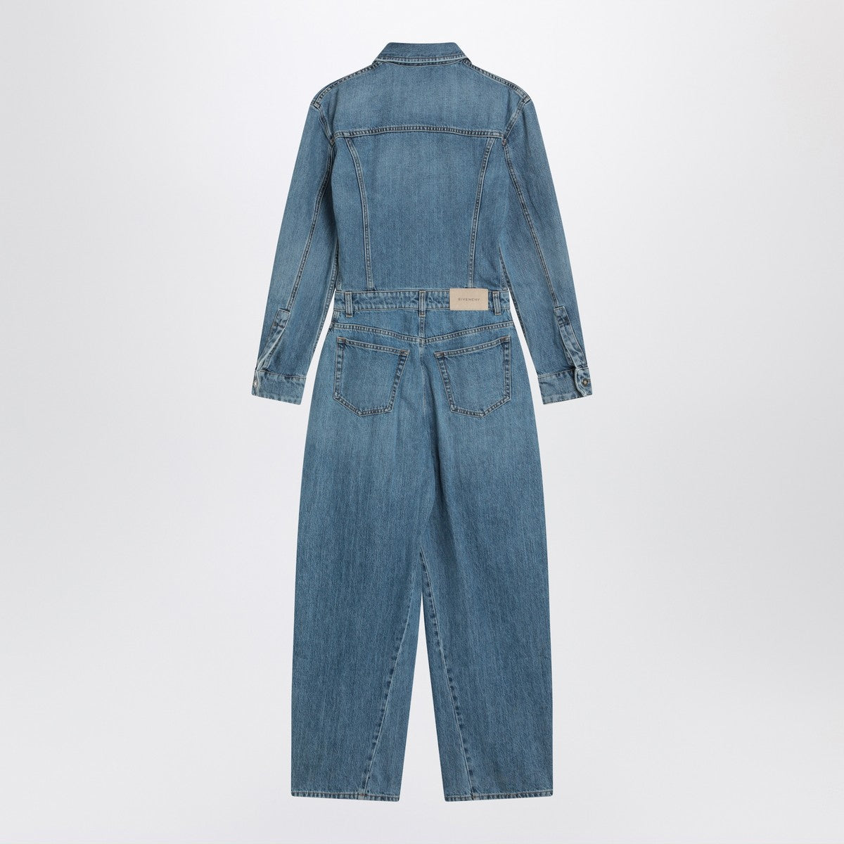 Givenchy Light blue denim jumpsuit