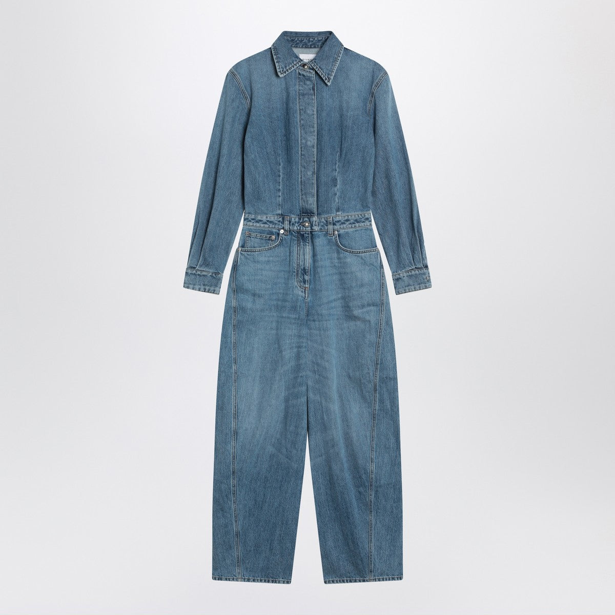 Givenchy Light blue denim jumpsuit