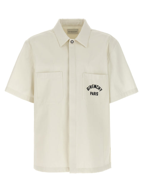 Givenchy Logo Embroidery Shirt