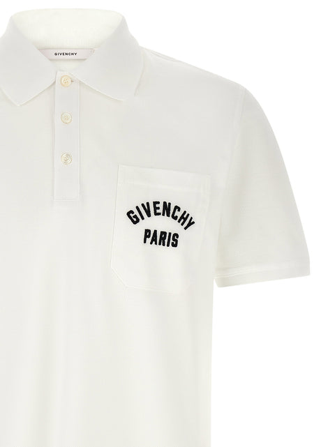 Givenchy Pocket Embroidery Polo Shirt