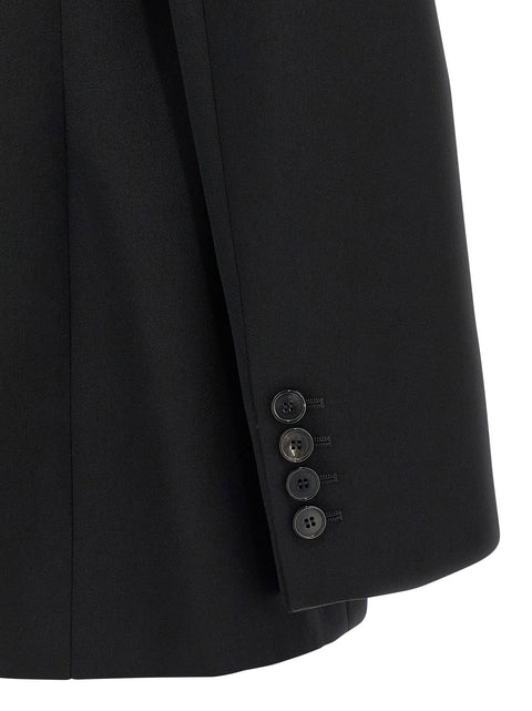 Givenchy Satin Lapel Blazer
