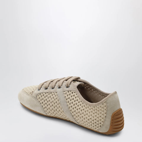 Givenchy Slim Sneakers in mesh and suede