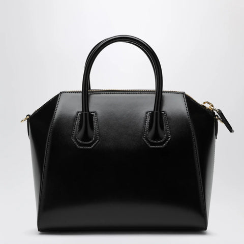 Givenchy Small Black Antigona Bag In Leather