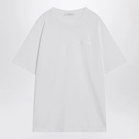 Givenchy White cotton T-shirt with logo patch