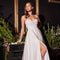 Glitter Flocked Bridal Ball Gown-Dress-Ladivine by Cinderella Divine-4-Off-White-Urbanheer