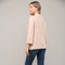 Glitter Yarn Front Pocket Detail Mock Neck Sweater Rose Gold-Sweater-FATE-S-Rose Gold-Urbanheer