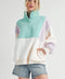 Glo Colorblock Pullover Lilac Seafoam-Pullover-AEMI + CO-S-Urbanheer