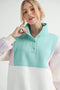 Glo Colorblock Pullover Lilac Seafoam-Pullover-AEMI + CO-S-Urbanheer