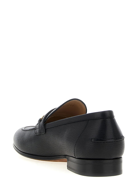 Goat Leather Vlogo Chain Loafers