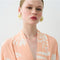 Gobi Kimono Blush-Kimono-eikō ai-S/M-Light peach and off-white-Urbanheer