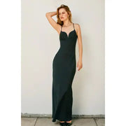 Going Out Cup Detail Maxi Dress