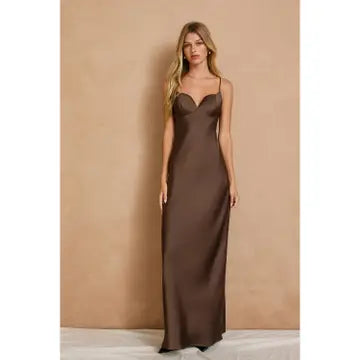 Going Out Cup Detail Maxi Dress