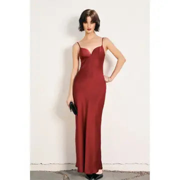 Going Out Cup Detail Maxi Dress