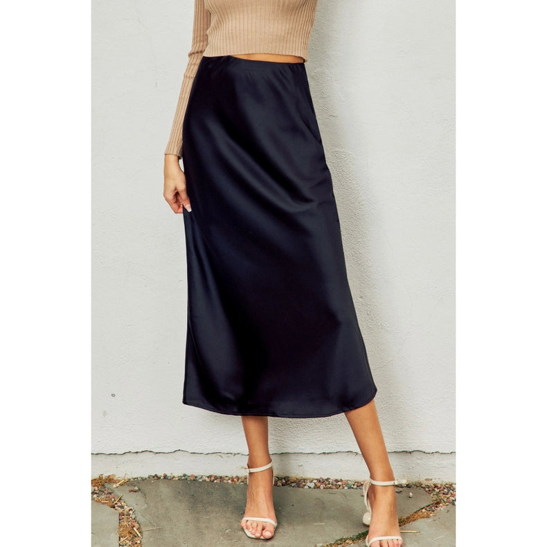 Going Out Pull On Maxi Skirt BLACK-Skirt-Dress Forum-S-BLACK-Urbanheer