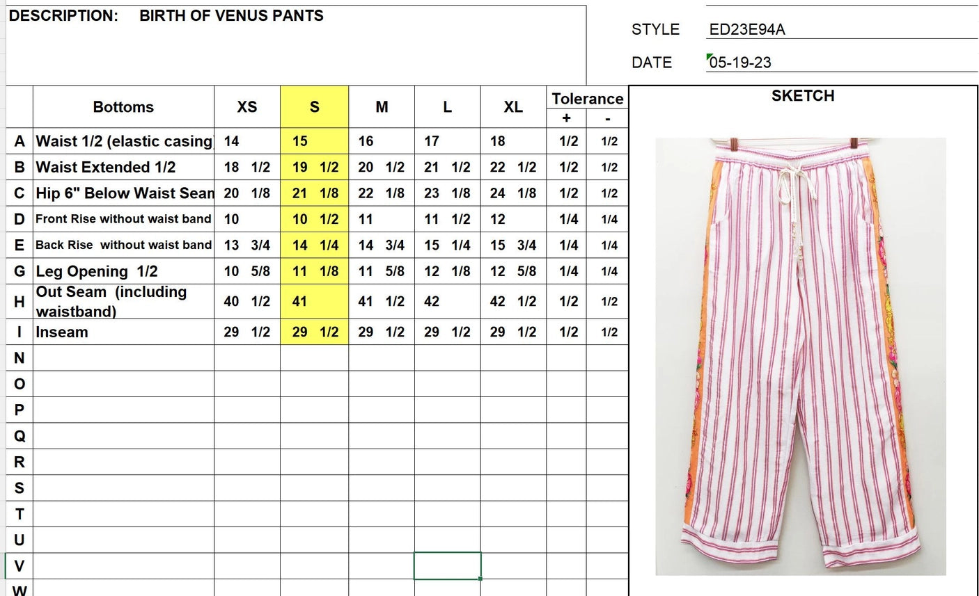 Golden Aurela Pants-Pants-Aratta-S-Ivory Floral-Urbanheer