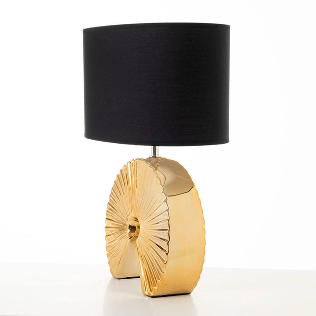 Golden Ceramic Lamp Black Screen 55*33*33 cm