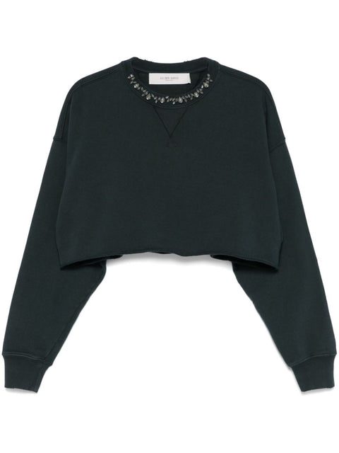 Golden Goose Cotton cropped sweatshirt