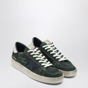 Golden Goose Green and Blue Stardan Sneaker