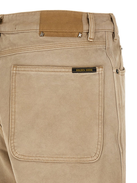 Golden Goose Journey Russell Trousers With Check Lapels