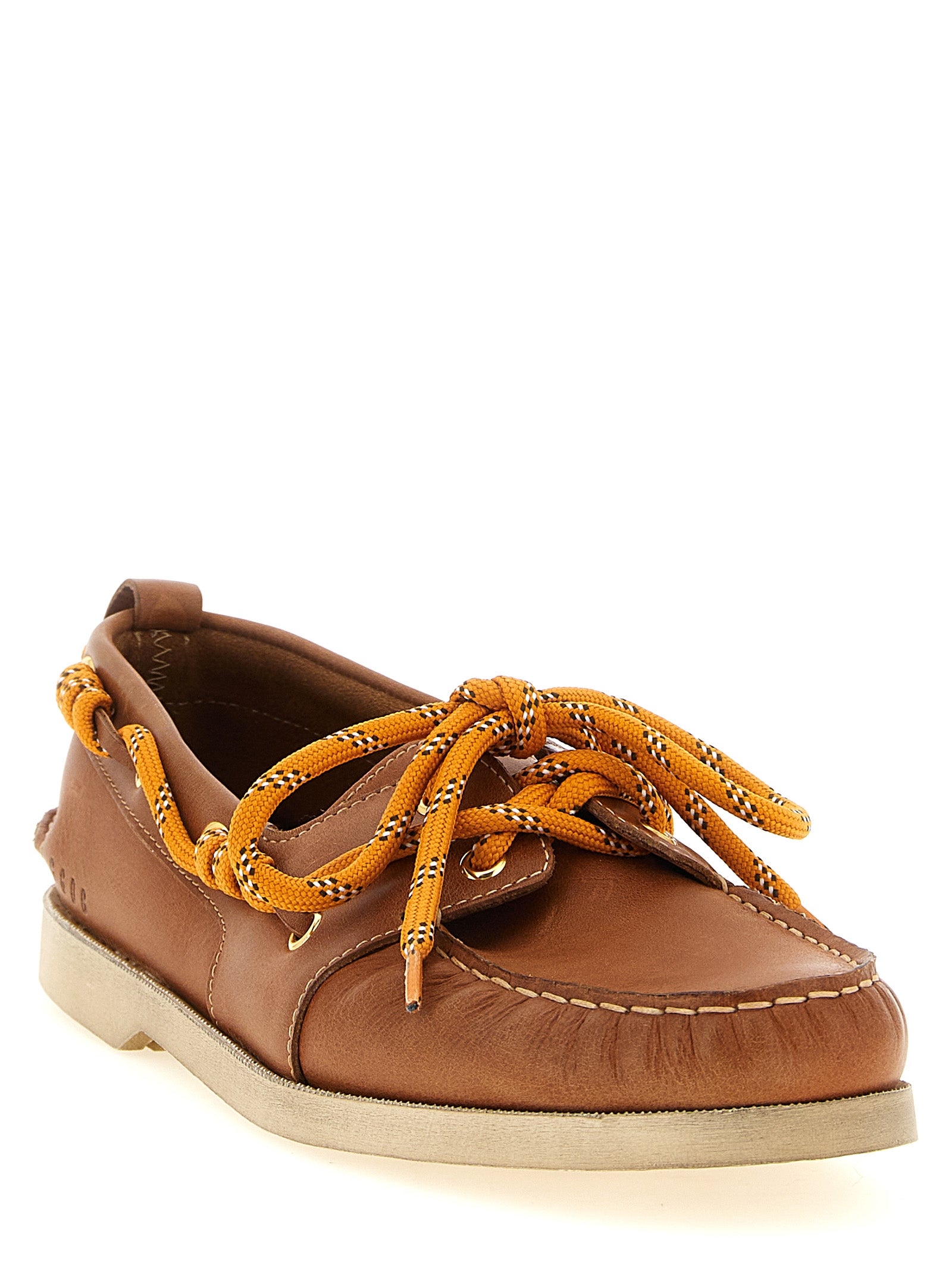 Golden Goose Leather Boat Shoe