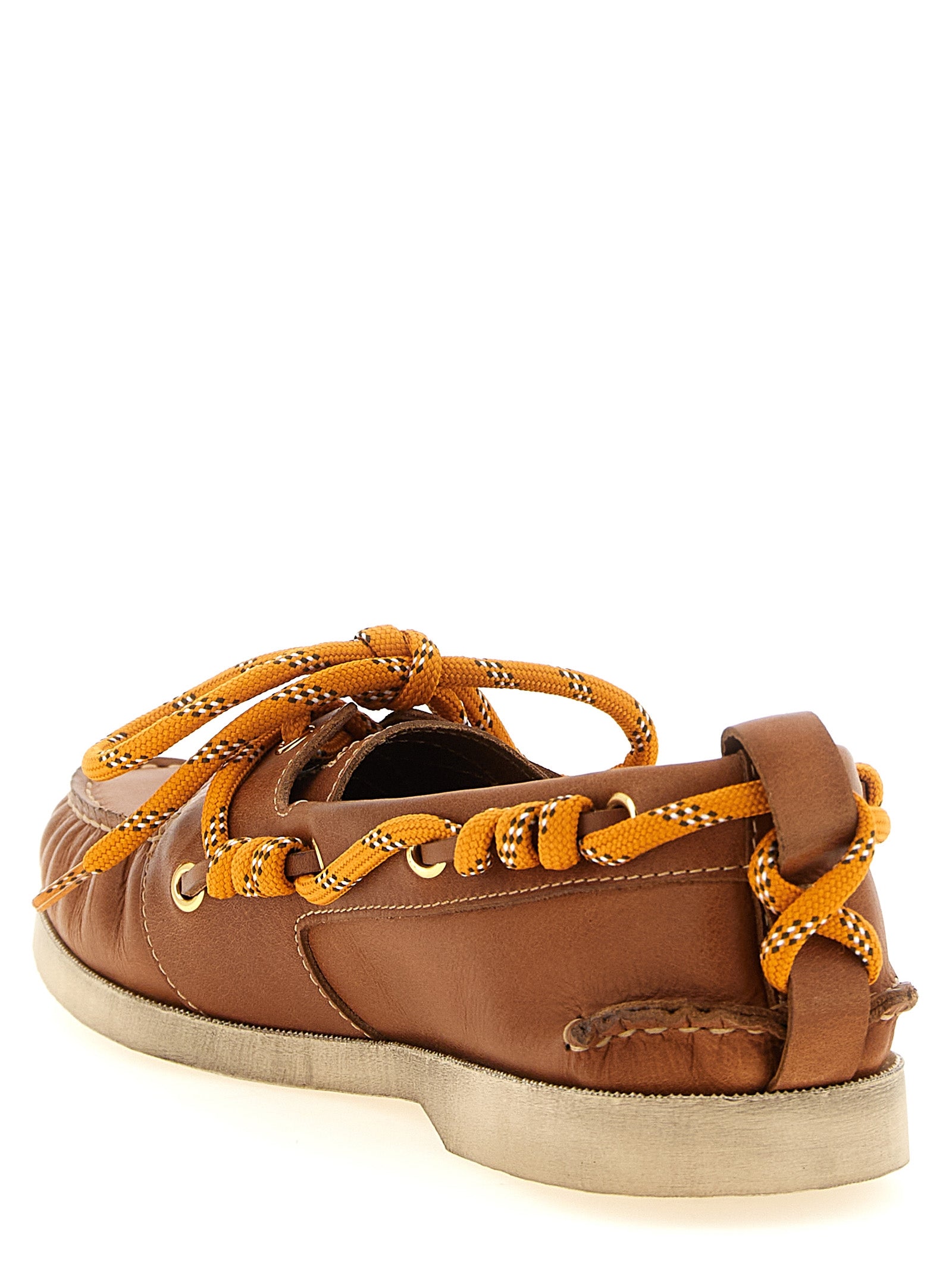 Golden Goose Leather Boat Shoe