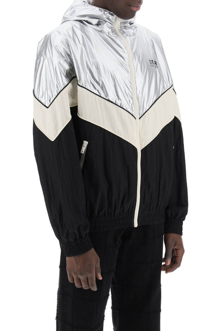 Golden goose lens patchwork jacket-men > clothing > jackets > windbreakers-Golden Goose-Urbanheer
