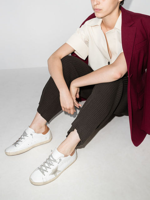 Golden Goose Sneakers Leather Brown