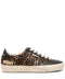 Golden Goose Soul Star Leopard-Print Pony Skin sneakers.