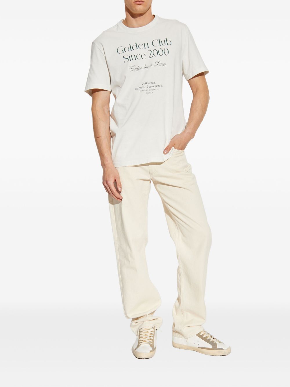 Golden Goose T-shirts and Polos White-Topwear-Golden Goose-L-Urbanheer