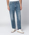 Golden Goose Washed-effect blue jeans