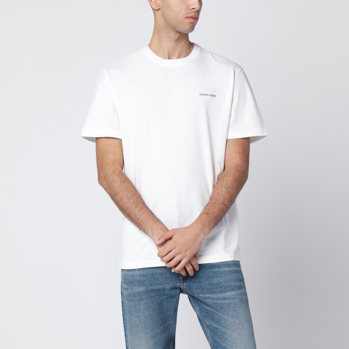 Golden Goose White cotton T-shirt