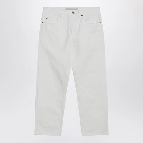 Golden Goose White cotton trousers
