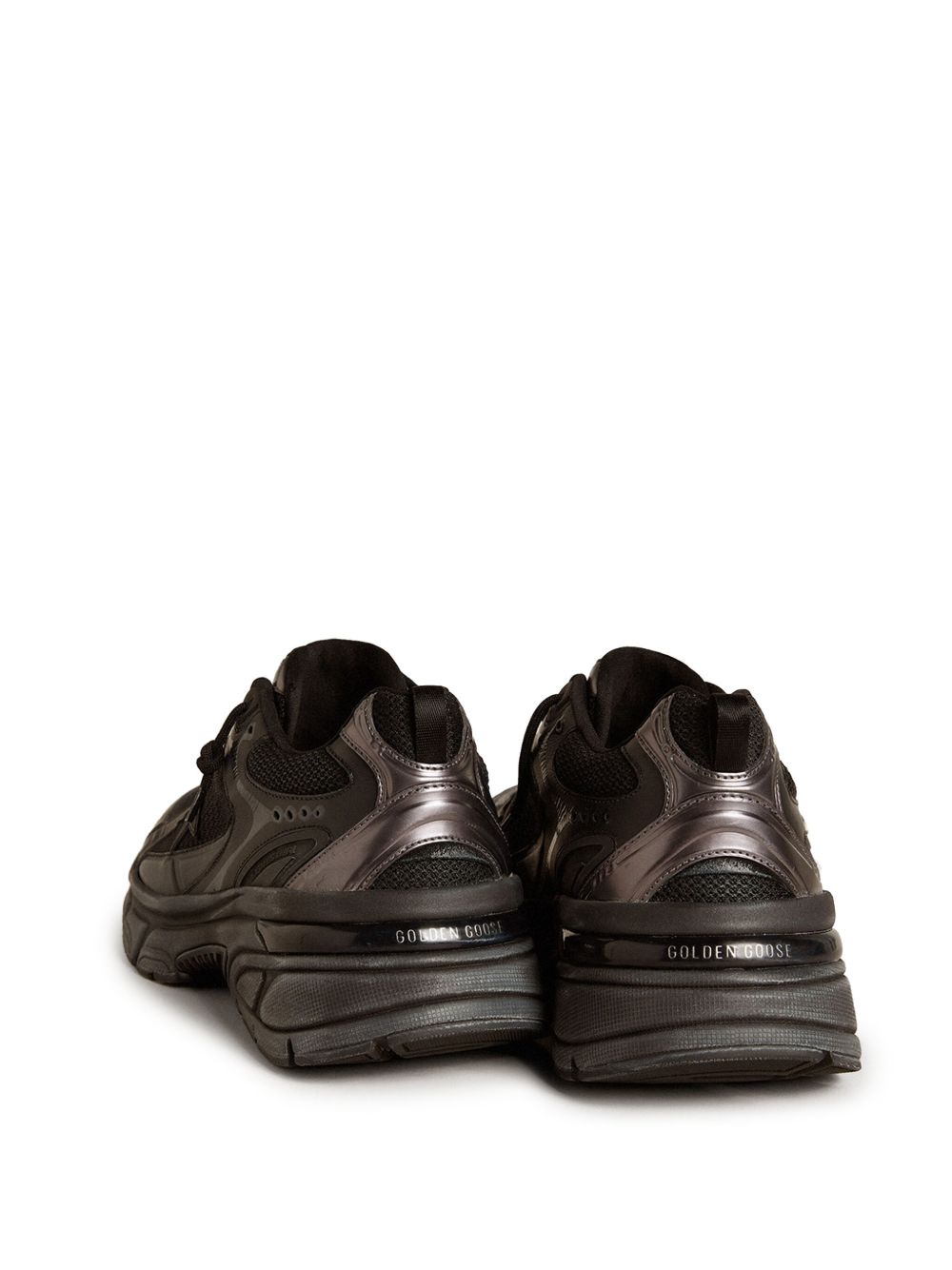Golden Goose Women’s Lightstar with black leather Sneaker