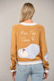 Golf Embroidered Patch Cardigan CAMEL MULTI-Cardigan-FATE-S-CAMEL MULTI-Urbanheer