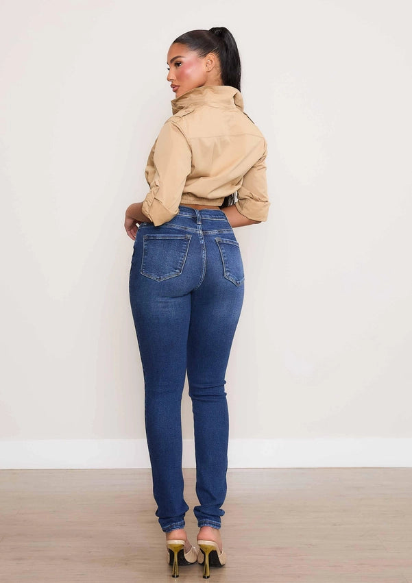 Gone Girl Skinny Jeans Dark Stone-Jeans-Vibrant M.i.U-1-Dark Stone-Urbanheer