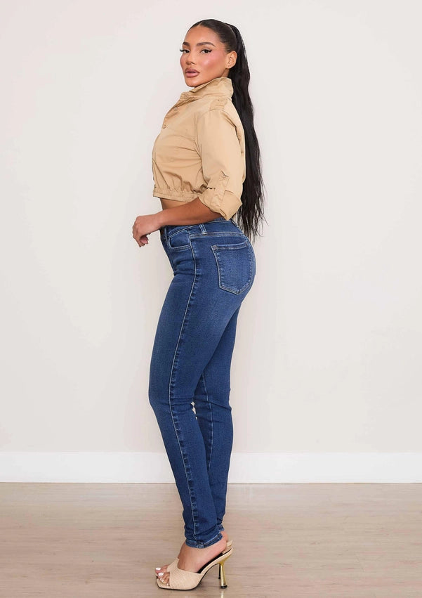 Gone Girl Skinny Jeans Dark Stone-Jeans-Vibrant M.i.U-1-Dark Stone-Urbanheer